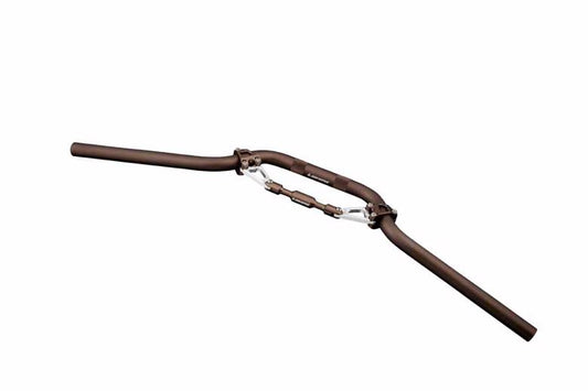 BIKERS バイカーズ アルミバーハンドル ブレース付 チタン Z125 PRO 16-17 KSR PRO 14 カタログ品番：BK-K109-TIN メーカー品番：K0109-TIN