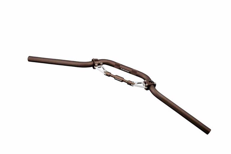 BIKERS バイカーズ アルミバーハンドル ブレース付 チタン Z125 PRO 16-17 KSR PRO 14 カタログ品番：BK-K109-TIN メーカー品番：K0109-TIN