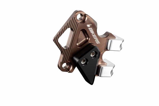 BIKERS バイカーズ フロントキャリパーガード チタン KSR110 KSR PRO 14 カタログ品番：BK-K126-TIN メーカー品番：K0126-TIN