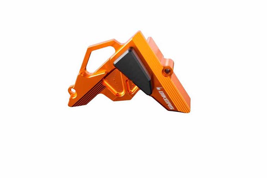 BIKERS バイカーズ フロントスプロケットカバー O.GLD KSR PRO 14 カタログ品番：BK-K129-OGD メーカー品番：K0129-OGD