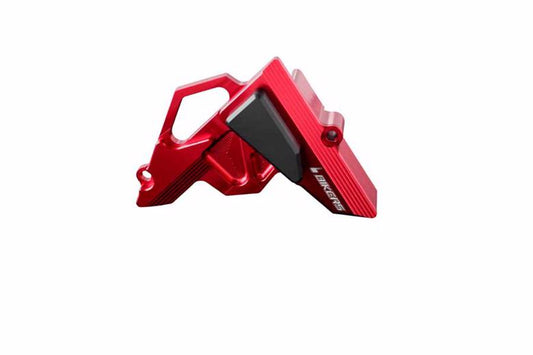 BIKERS バイカーズ フロントスプロケットカバー レッド KSR PRO 14 カタログ品番：BK-K129-RED メーカー品番：K0129-RED
