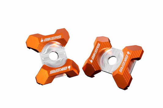 BIKERS バイカーズ スイングアームADJプレート 2ケ O.GLD Z125 PRO 16-17 KSR PRO 14 カタログ品番：BK-K138-OGD メーカー品番：K0138-OGD