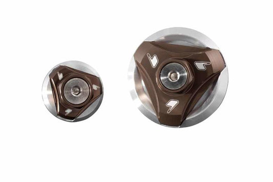 BIKERS バイカーズ エンジンプラグ 2ケ チタン Z125 PRO 16-17 KSR PRO 14 カタログ品番：BK-K145-TIN メーカー品番：K0145-TIN