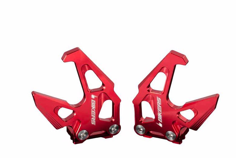 BIKERS バイカーズ チェーンADJスタンドフック 2ケ レッド KSR PRO 14 カタログ品番：BK-K146-RED メーカー品番：K0146-RED