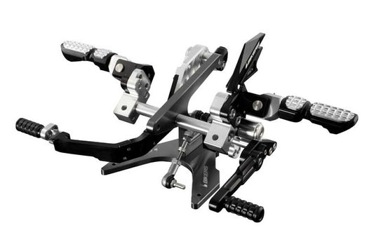 バイカーズ BIKERS バックステップ ブラック KSR PRO 14 カタログ品番：BK-K147-BLK メーカー品番：K0147-BLK