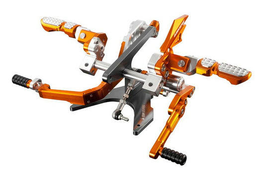 バイカーズ BIKERS バックステップ オレンジゴールド KSR PRO 14 カタログ品番：BK-K147-OGD メーカー品番：K0147-OGD