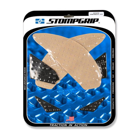 STOMPGRIP ストンプグリップ トラクションパッドタンクキット クリア GSX-S750 15、GSR750 12-15 カタログ品番：P065-7643 メーカー品番：55-10-0110