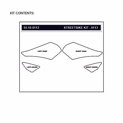 STOMPGRIP ストンプグリップ トラクションパッドタンクキット BLK R1200RS 15-17 カタログ品番：P065-7650 メーカー品番：55-10-0113B