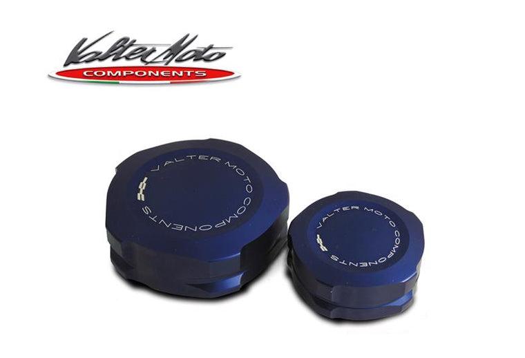 VALTER MOTO COMPONENTS バルターモト.C マスタータンクキャップ フロント BLU HONDA KAWASAKI SUZUKI YAMAHA BMW TRIUMPH カタログ品番：P066-5249 メーカー品番：VMC-CSA02