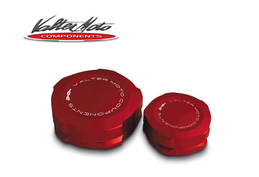 VALTER MOTO COMPONENTS バルターモト.C マスタータンクキャップ リア RED BMW カタログ品番：P066-5288 メーカー品番：VMC-CSR03