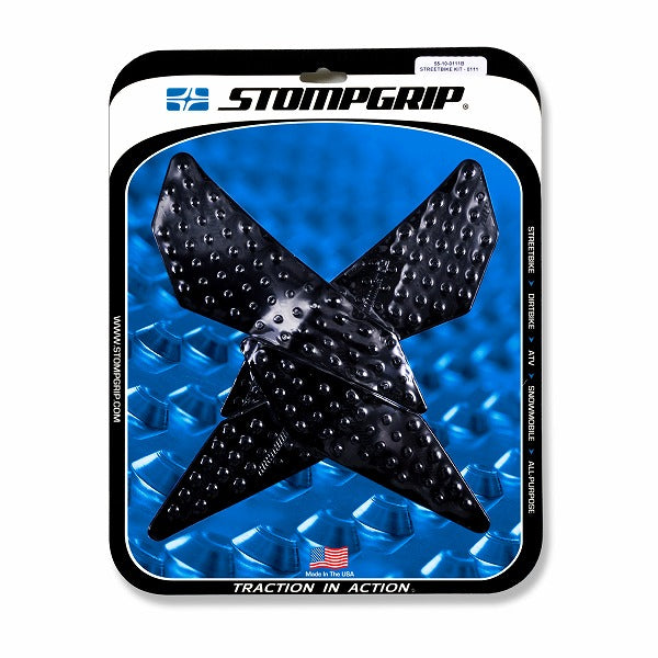 STOMPGRIP ストンプグリップ タンクキット ブラック RIVALE800 STRADALE800 カタログ品番：P066-6473 メーカー品番：55-10-0111B