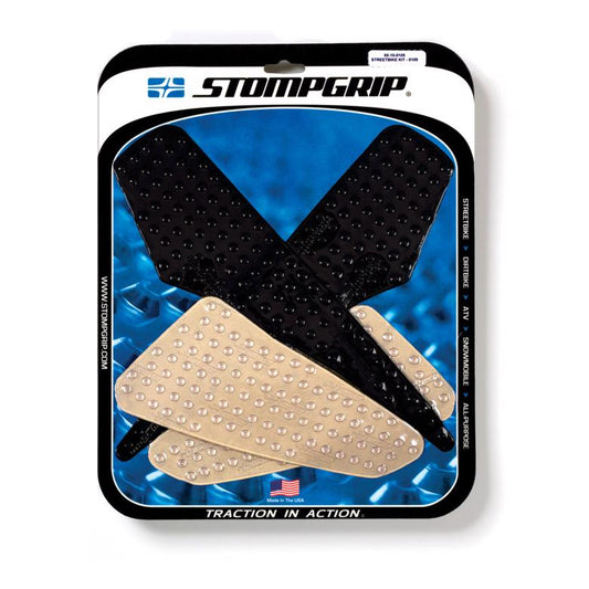 STOMPGRIP ストンプグリップ トラクションパッドタンクキット クリア VERSYS1000 15-17 カタログ品番：P067-1616 メーカー品番：55-10-0105