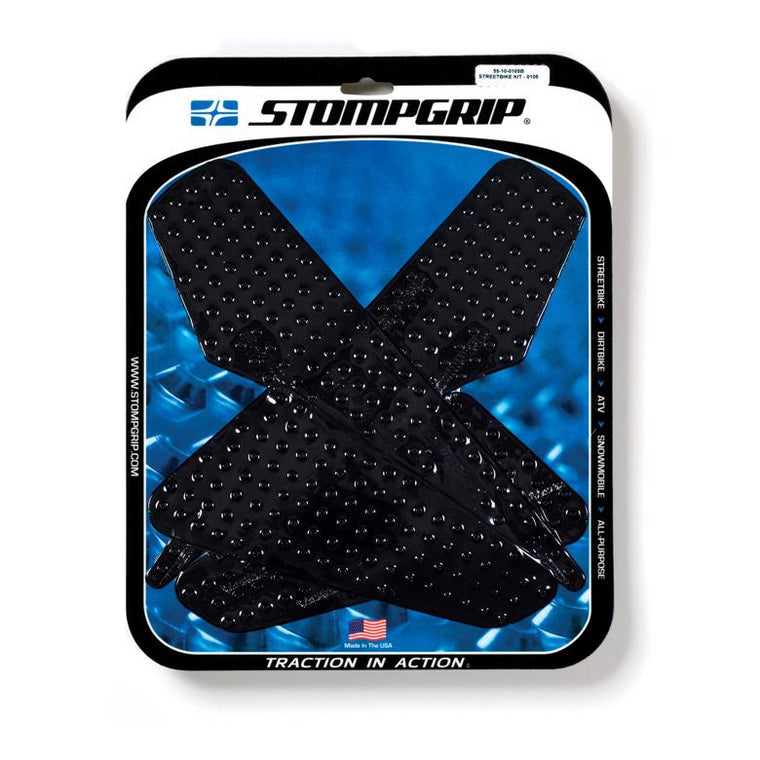 STOMPGRIP ストンプグリップ トラクションパッドタンクキット ブラック VERSYS1000 15-17 カタログ品番：P067-1617 メーカー品番：55-10-0105B