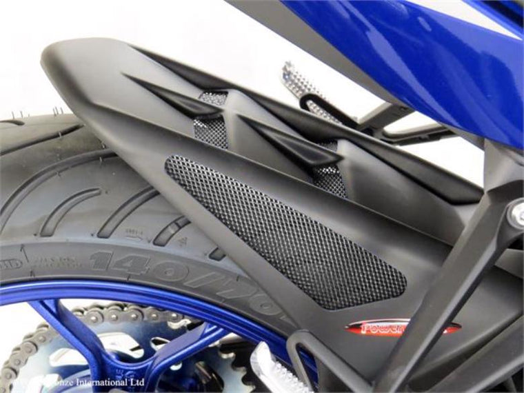 POWERBRONZE パワーブロンズ リアフェンダー マットBLK メッシュSLV YZF-R25 15- カタログ品番：P067-1635 メーカー品番：301-Y108-670