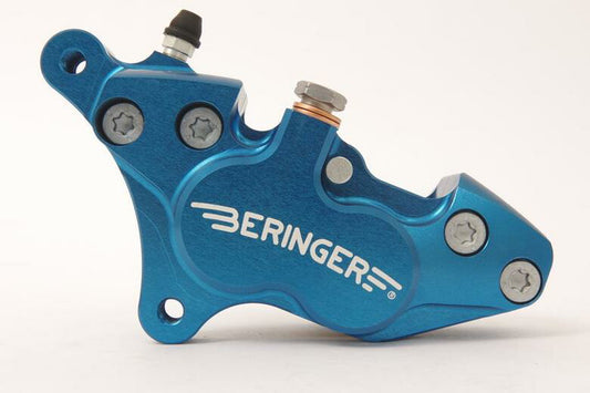 BERINGER ベルリンガー 4Pアキシャルキャリパー ミギ ブルー ストリートトリプル 08-13、TIGER800 XC 11-15、CB750(RC42)92-08 カタログ品番：4H02-BL メーカー品番：4H02-BL