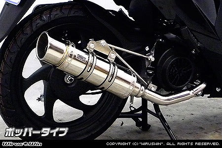 ウイルズウィン WirusWin ロイヤルマフラーポッパータイプ ディオ110(EBJ-JF58) カタログ品番：P067-2427 メーカー品番：1632-59-02
