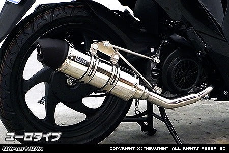 ウイルズウィン WirusWin ロイヤルマフラーユーロタイプ ディオ110(EBJ-JF58) カタログ品番：P067-2429 メーカー品番：1632-59-04
