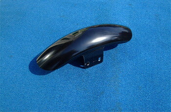 PLEASURE プレジャー フロントフェンダー ショート FRP 黒ゲル W650 800 カタログ品番：P067-2579 メーカー品番：PK32801