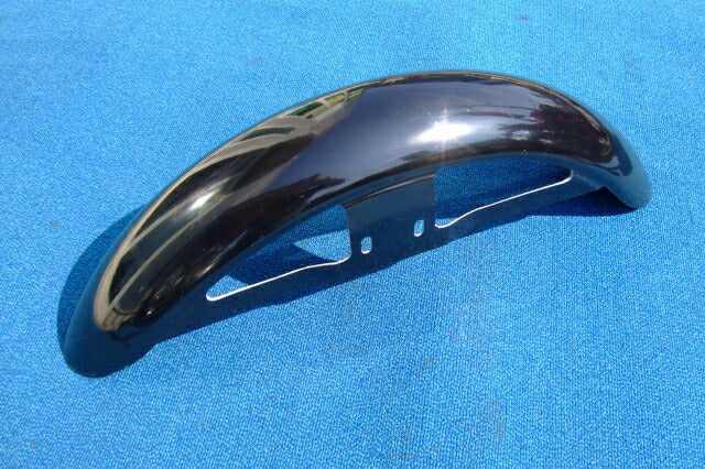PLEASURE プレジャー フロントフェンダーノーマル FRP 黒ゲル W650 800 カタログ品番：P067-3151 メーカー品番：PK32800