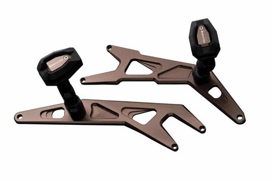 BIKERS バイカーズ ボディプロテクター LRセット チタン Ninja250 13-17 カタログ品番：BK-K350-TIN メーカー品番：K0350-TIN