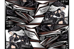 バイク用品 アクセサリー　PLOT プロト デカールキット ヴァルキリー ブラック Ninja250 13-17　PDK748VL-K 4548916592838　取寄品 セール