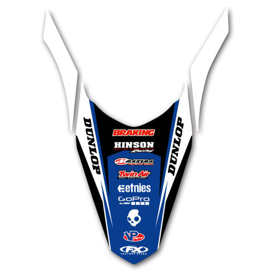 FACTORY EFFEX ファクトリーFX リアフェンダーデカール4D WR250R X 07-14 カタログ品番：P067-9791 メーカー品番：FX75-41010