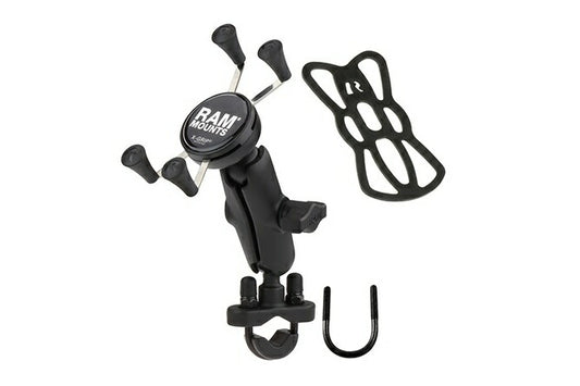 ラムマウント ラムマウント Xグリップ＆U字クランプ スマートフォン用 テザー付 RAM-B-149Z-UN7U カタログ品番：P067-9909 メーカー品番：RAM-B-149Z-UN7U
