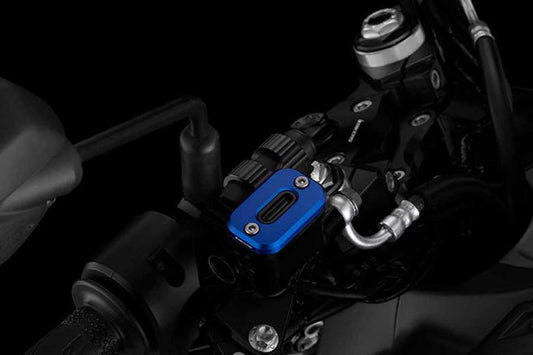 BIKERS バイカーズ フロントリザーバータンクカバー ブルー NMAX 16-20 カタログ品番：BK-Y0198-BLU メーカー品番：Y0198-BLU