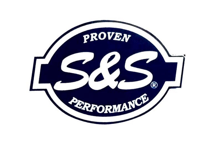 エスアンドエスサイクル S＆S ロゴステッカー 3インチ カタログ品番：106-4459 メーカー品番：106-4459