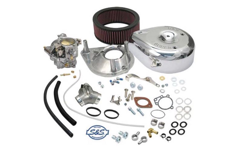 エスアンドエスサイクル S＆S スーパーEコンプリートキャブレターキット SPORTSTER 91-03 カタログ品番：11-0409 メーカー品番：11-0409