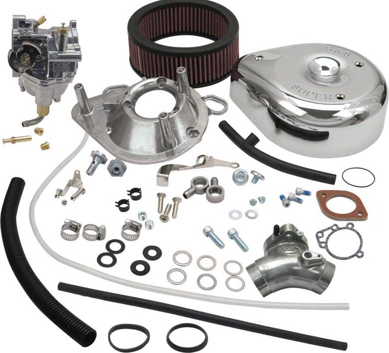 エスアンドエスサイクル S＆S スーパーEコンプリートキャブレターキット BIG TWIN 99-05 カタログ品番：11-0450 メーカー品番：11-0450