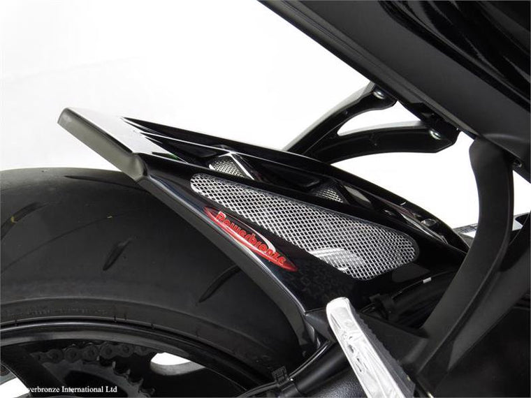 POWERBRONZE パワーブロンズ リアフェンダー BLK シルバーメッシュ GSX-S1000 F 15 カタログ品番：P069-2944 メーカー品番：201-S115-603