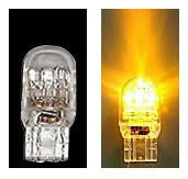オダックス ODAX LEDバルブウインカー ダブル球 T20 ウエッジ カタログ品番：P069-6641 メーカー品番：MI-1014