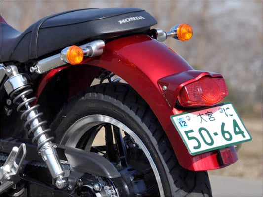シックデザイン ロングタイプ フェンダー リア キャンディグローリーレッド CB11