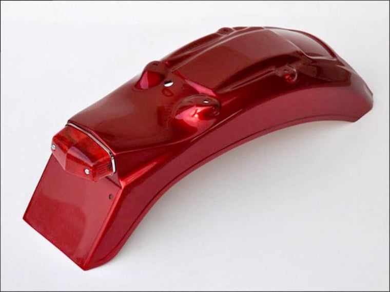 シックデザイン ショートタイプRフェンダー ルーカス／S キャンディグローリーレッド CB1