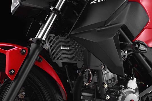 バイカーズ BIKERS ステンラジエターガード チタンコート BLK CBR250R CB250F 14-16 カタログ品番：BK-H370-BLK メーカー品番：H0370-BLK