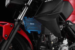 バイカーズ BIKERS ステンラジエターガード チタンコート BLU CBR250R CB250F 14-16 カタログ品番：BK-H370-BLU メーカー品番：H0370-BLU