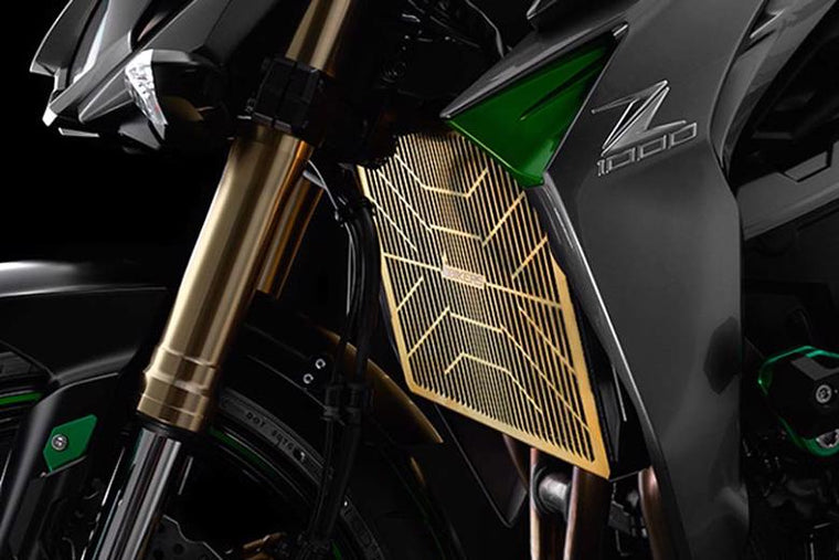 バイカーズ BIKERS ステンラジエターガード チタンコート GLD Z1000 10-16 カタログ品番：BK-K331-GLD メーカー品番：K0331-GLD