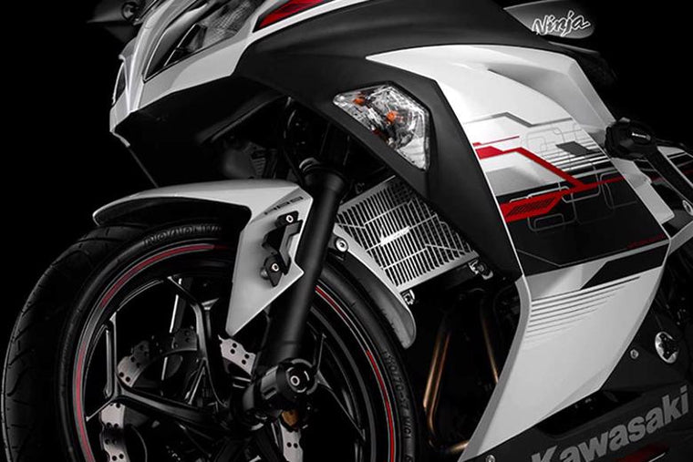 バイカーズ BIKERS ステンレスラジエターガード Ninja250 Z250 13-17 カタログ品番：BK-K340 メーカー品番：K0340