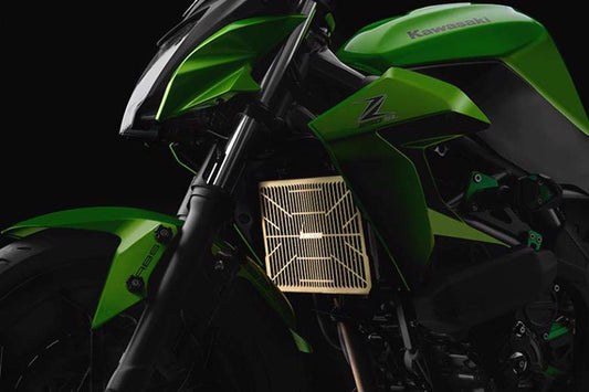 バイカーズ BIKERS ステンラジエターガード チタンコート GLD Ninja250SL Z250SL 15-17 カタログ品番：BK-K344-GLD メーカー品番：K0344-GLD