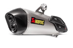 AKRAPOVIC アクラポビッチ スリップオンラインチタン ユーロ規制対応 C650 SPORT 16-20 カタログ品番：S-B6SO7-HZAAT メーカー品番：S-B6SO7-HZAAT