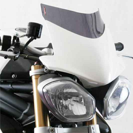 POWERBRONZE パワーブロンズ ネイキッドスクリーン ライトスモーク TRIUMPH StreetTriple1050 R カタログ品番：P070-3364 メーカー品番：430-U152-001
