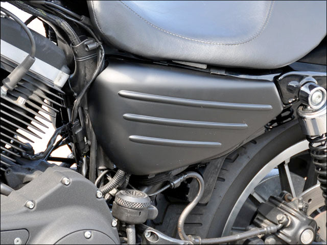 CHIC DESIGN シックデザイン ティーラ サイドカバー ツヤケシBLK XL1200N 14- カタログ品番：XL-SC2-BKD メーカー品番：XL-SC2-BKD