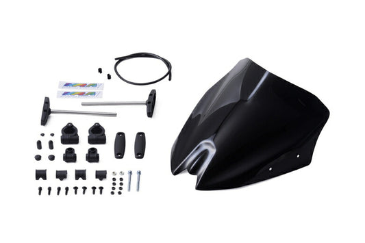 MRA エムアールエー スクリーンスポイラー ブラック MT-25 03 16-21 カタログ品番：MS269K メーカー品番：4025066156849