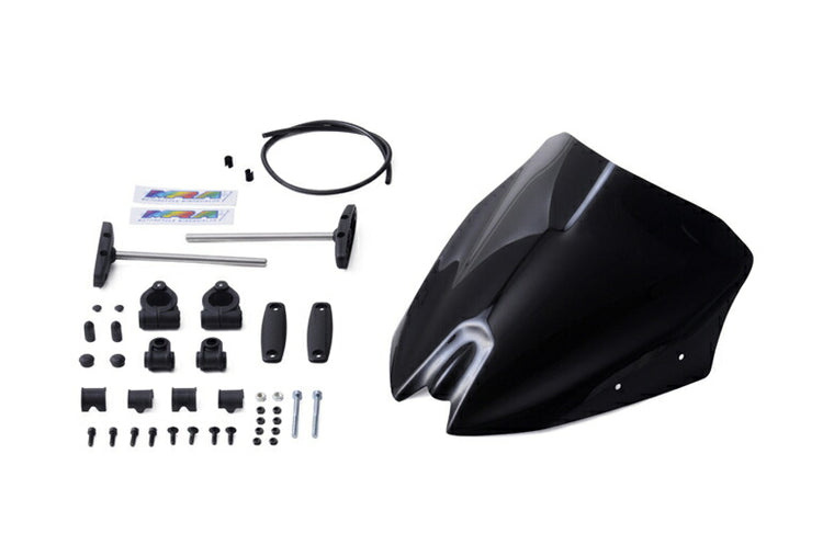 MRA エムアールエー スクリーンスポイラー ブラック MT-25 03 16-21 カタログ品番：MS269K メーカー品番：4025066156849