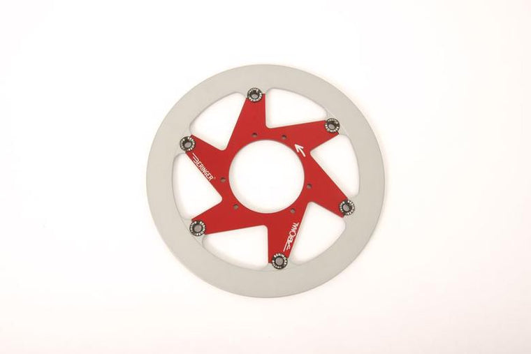 BERINGER ベルリンガー AERONALディスク ステン L レッド DUKE125 11-16、DUKE250 15-16、RC390 14-15 カタログ品番：KT7L-GIR メーカー品番：KT7L-GIR