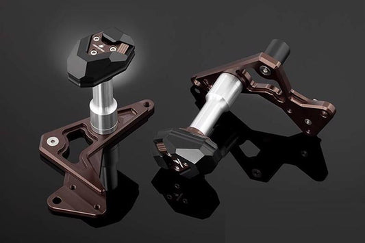 BIKERS バイカーズ ボディプロテクター LRセット チタン Ninja650 12-16 カタログ品番：BK-K185-TIN メーカー品番：K0185-TIN