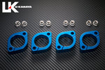 ユーカナヤ U-KANAYA ビレットエキゾーストフランジ BLU GPZ750 GPZ750F GPZ750TURBO カタログ品番：P071-0345 メーカー品番：EFBLGPZ7