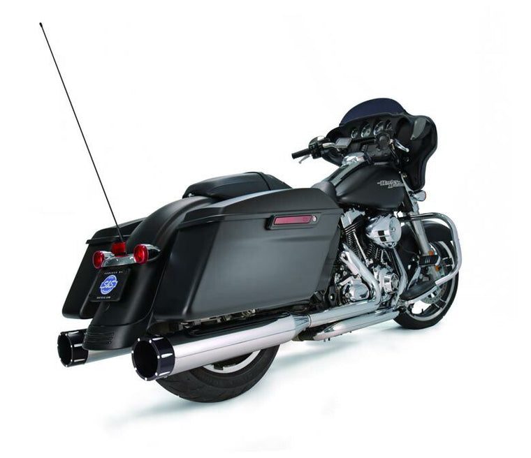 エスアンドエスサイクル S＆S スリップオン トレーサー CH BLK TOURING 95-16 カタログ品番：550-0623 メーカー品番：550-0623