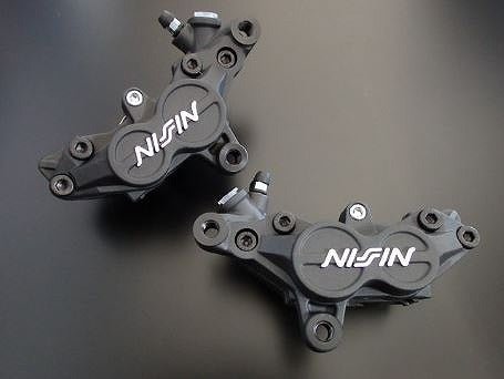 アドバンテージ ADVANTAGE NISSIN 4Pキャリパー83mm BLK TZタイプ L Rセット レース用 カタログ品番：P071-1953 メーカー品番：N4P83RLS